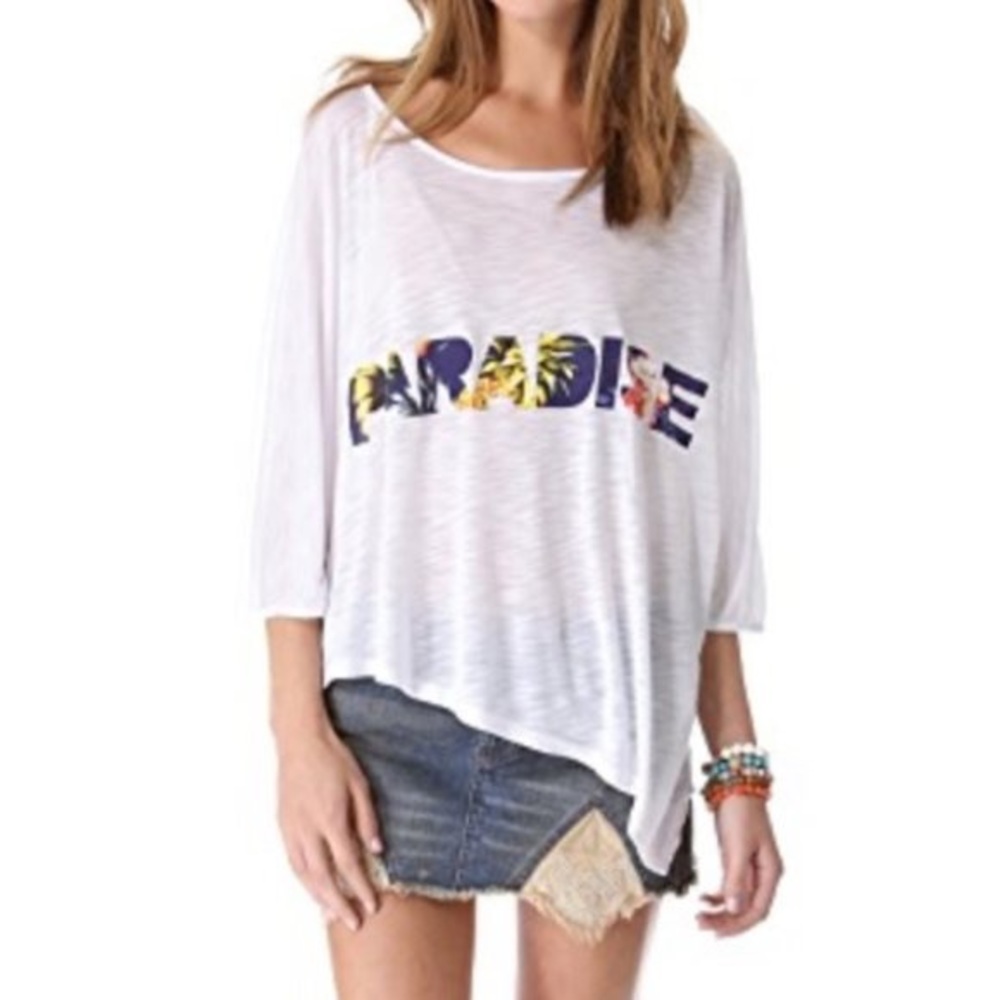 PARADISE blue life shirt